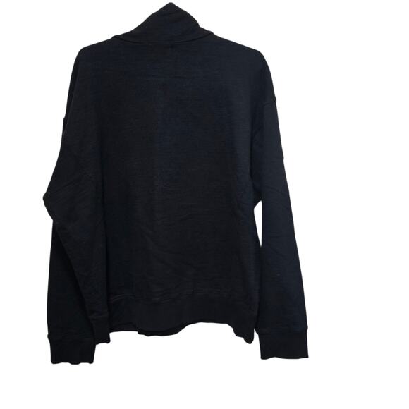 AG Black Cotton Pullover Sweatshirt Size M - Picture 2 of 10